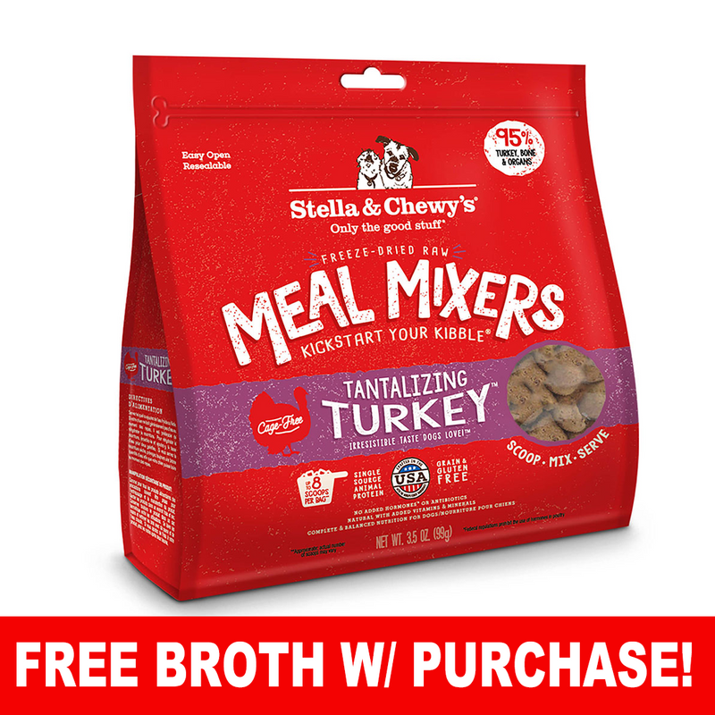 Stella & Chewy's Dog Tantalizing Turkey Meal Mixers