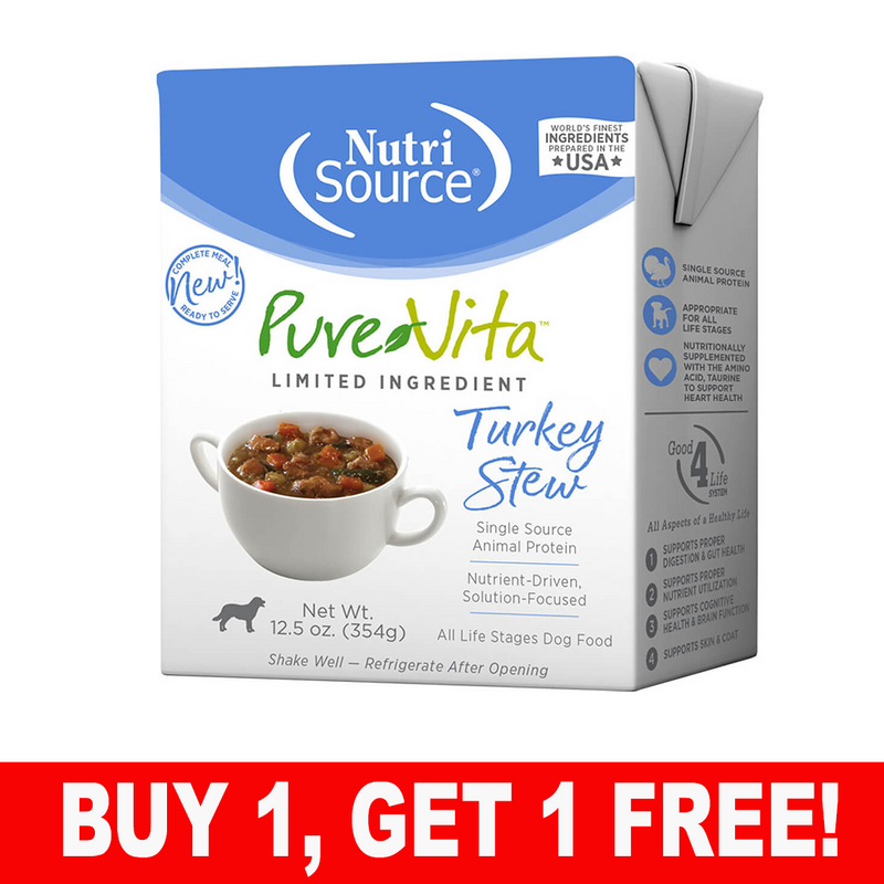 Pure Vita Limited Ingredient Turkey Stew 12.5 oz