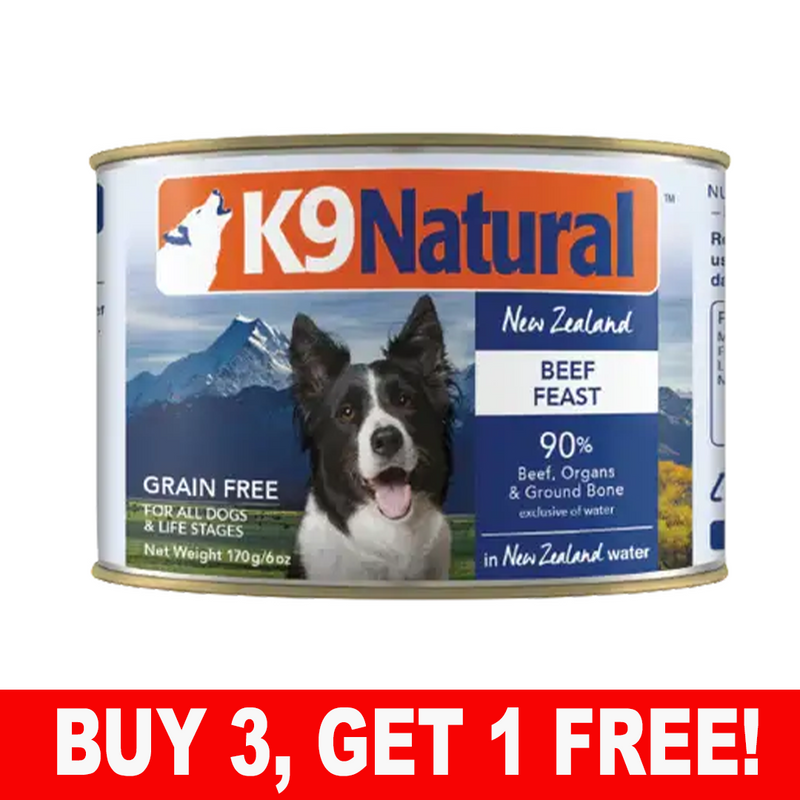 K9 Natural Canned Dog Food - Beef