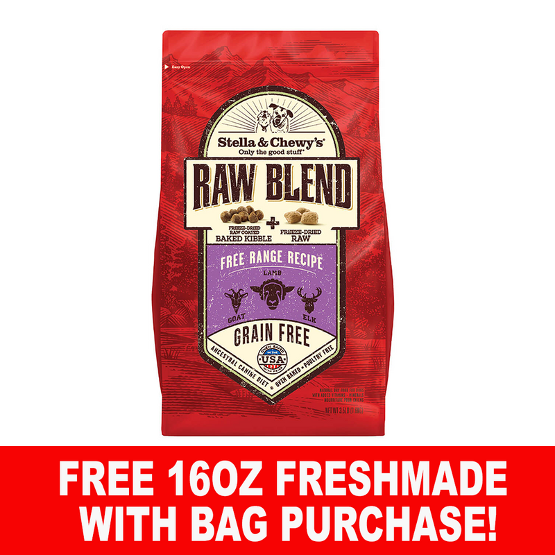 Stella & Chewy's Raw Blend Free Range Recipe 22 lbs