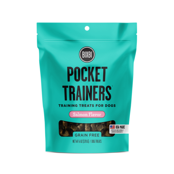 BIXBI - Pocket Trainers Salmon Flavor - SINGLE Dog Treats, 6oz