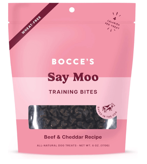 Bocce's Bakery Say Moooo Everyday Training Bites, 6 oz