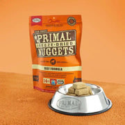 Primal Dog Food Freeze-Dried Nuggets, Beef