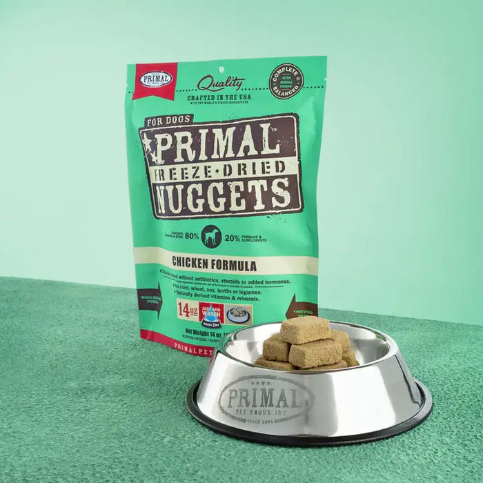Primal Freeze-Dried Chicken Canine Nuggets Freeze-Dried Dog Food
