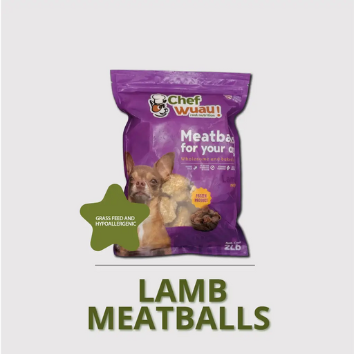 Chef Wuau Frozen Lamb Meatballs