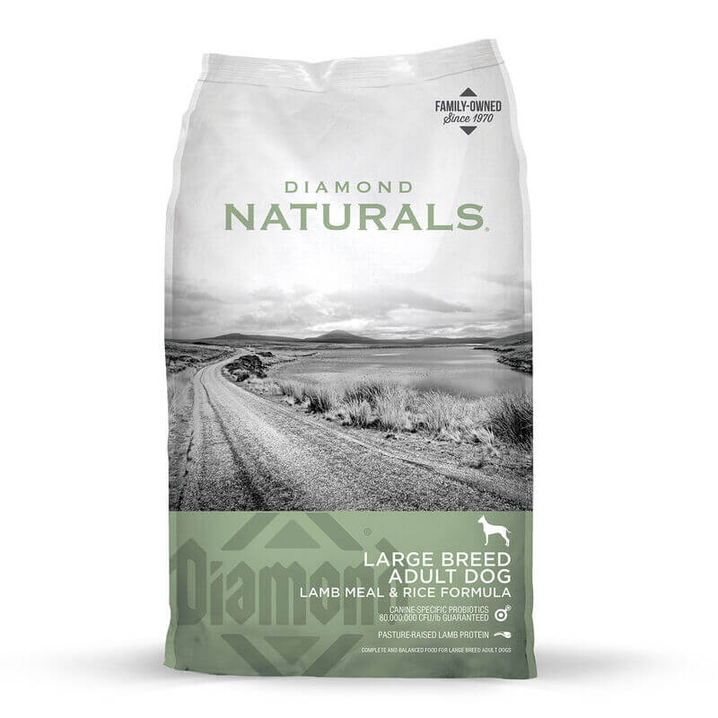 Diamond Naturals Large Breed Adult Lamb & Rice, 30 lb