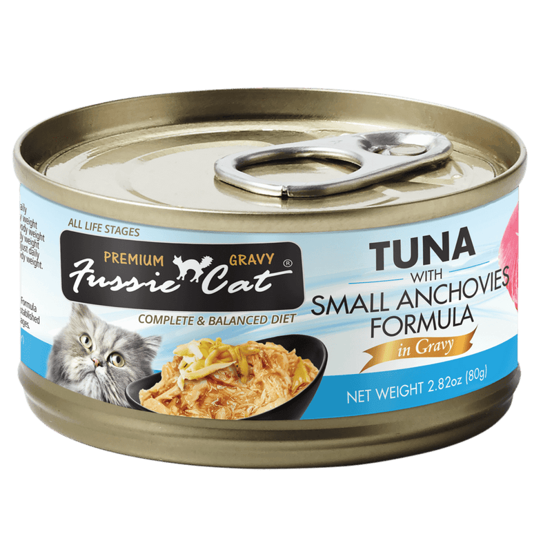 Fussie Cat Premium Black Label Tuna with Small Anchovies