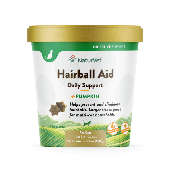 NaturVet Hairball Aid Supplement