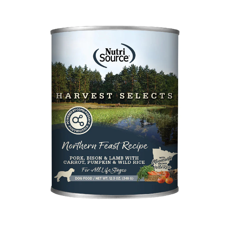 NutriSource Harvest Selects Recipe, Northern Feast 12.3 oz
