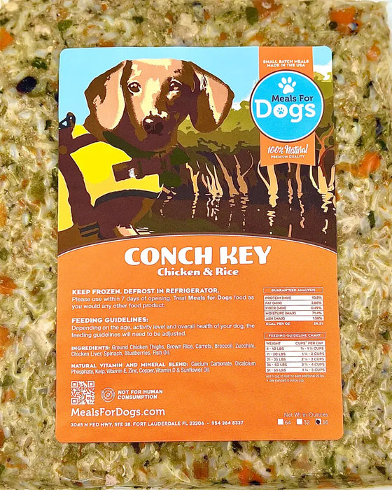 Meals for Dogs Conch Key Chicken