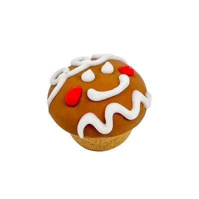 Bosco & Roxy Gingerbread Buddy Cupcake