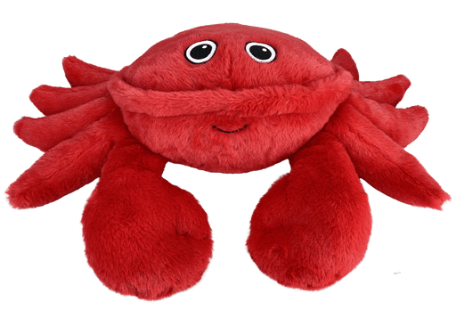Multipet Pet Envy Crab Dog Toy, Jumbo