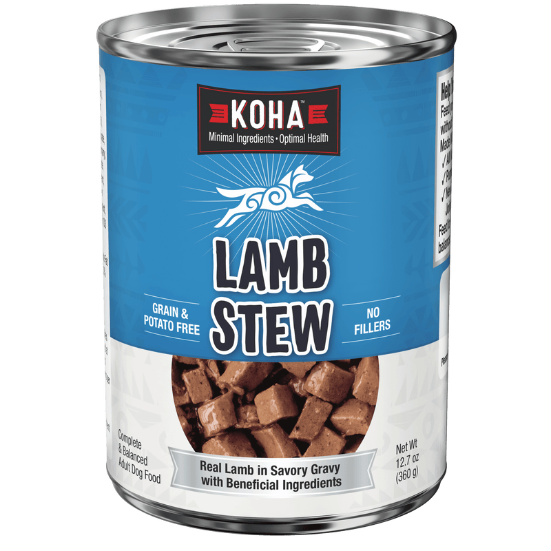 Koha Lamb Stew Grain Free Dog Food 12.7oz