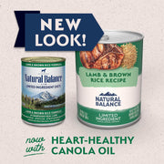 Natural Balance Limited Ingredient Diet Lamb and Brown Rice Recipe