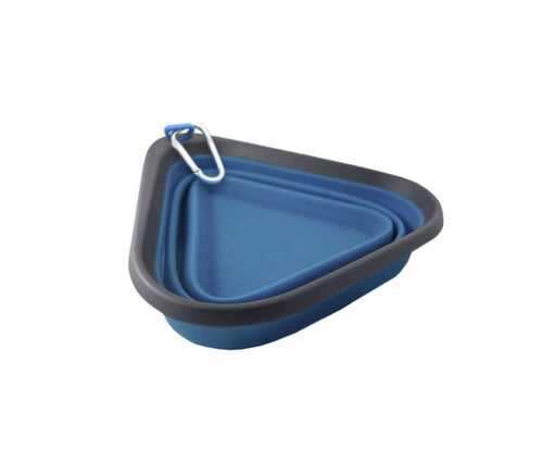 Kurgo Collapsible Bowl Mash & Stash Mini 6.5 oz Blue