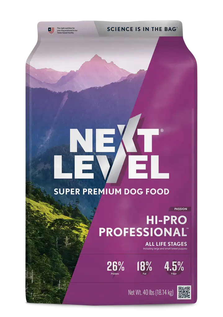 Next Level Hi-Pro Professional Dry Dog Food 40 lb