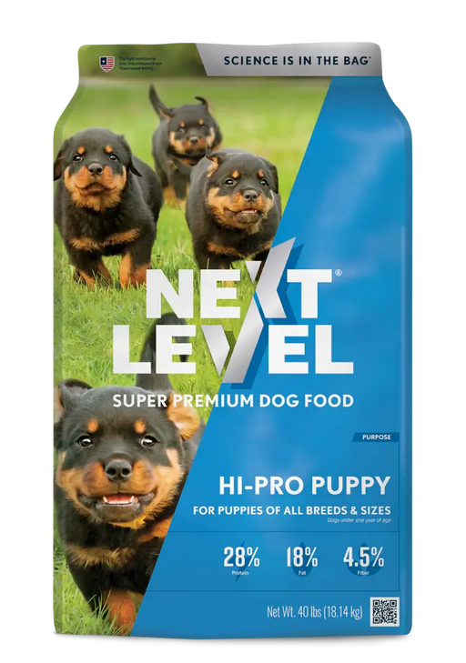 Next Level Hi-Pro Puppy Dry Dog Food 40 lb