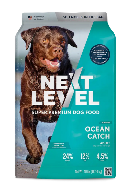 Next Level Ocean Catch Adult Dry Dog Food 40 lb