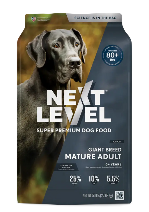 Next Level Giant Breed Mature Adult Dry Dog Food 50 lb