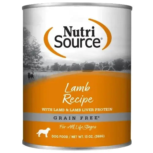 NutriSource Grain Free Lamb 13oz