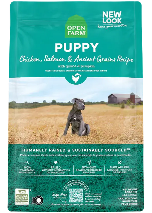 Open Farm Ancient Grain High Protein Puppy Dry Food