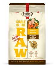 Primal Kibble in the Raw-Puppy