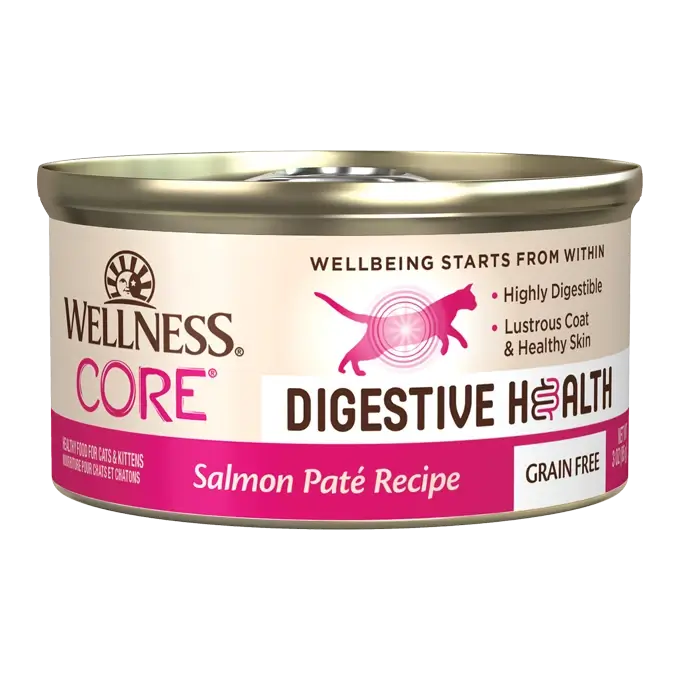 Wellness Core Cat Digestive Health, Salmon Pate 3oz