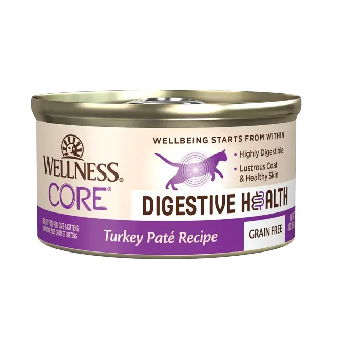 Wellness Core Cat Digestive Health, Turkey Pate 3oz