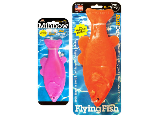 Ruff Dawg Flying Fish / Minnow Dog Toy