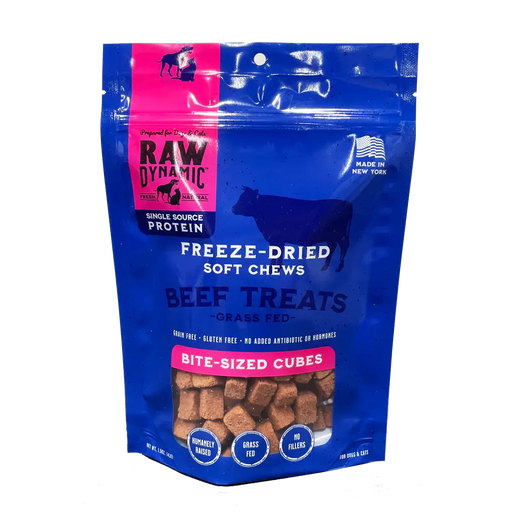 Raw Dynamic Freeze Dried Treats, Beef 1.5oz
