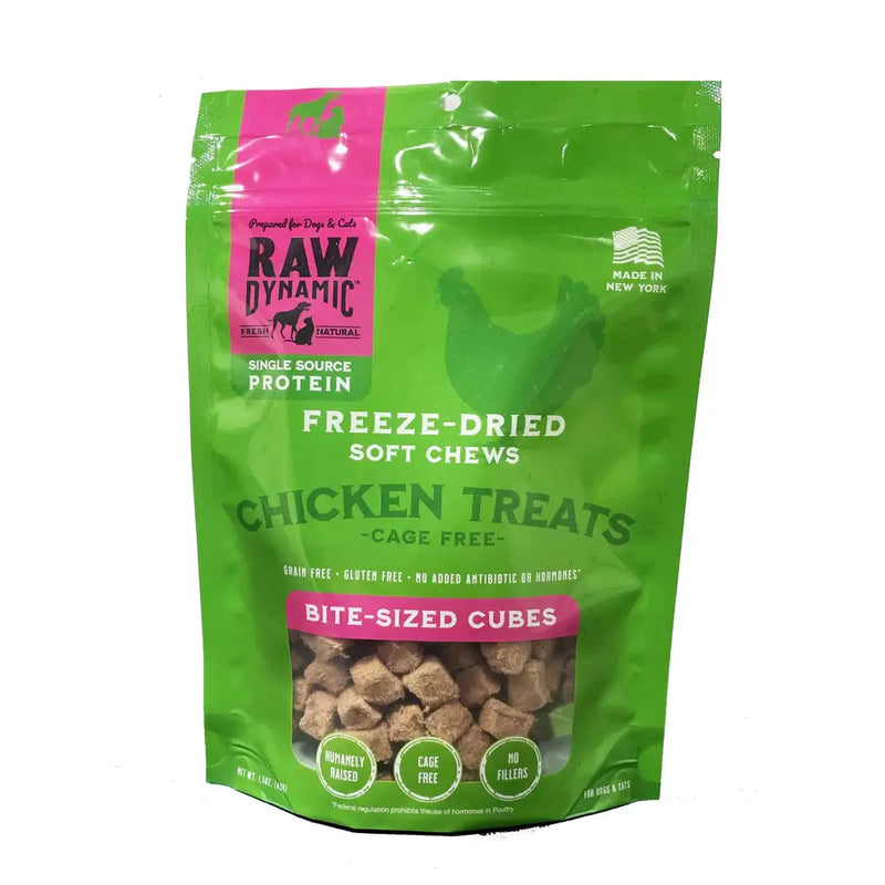Raw Dynamic Freeze Dried Treats, Chicken 1.5oz