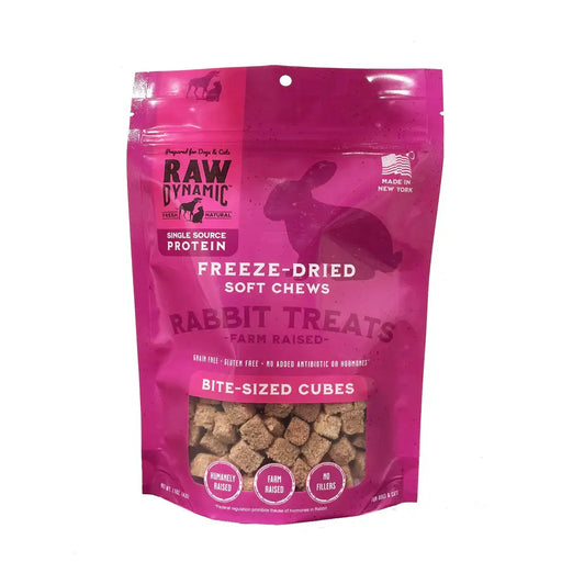 Raw Dynamic Freeze Dried Treats, Rabbit 1.5oz