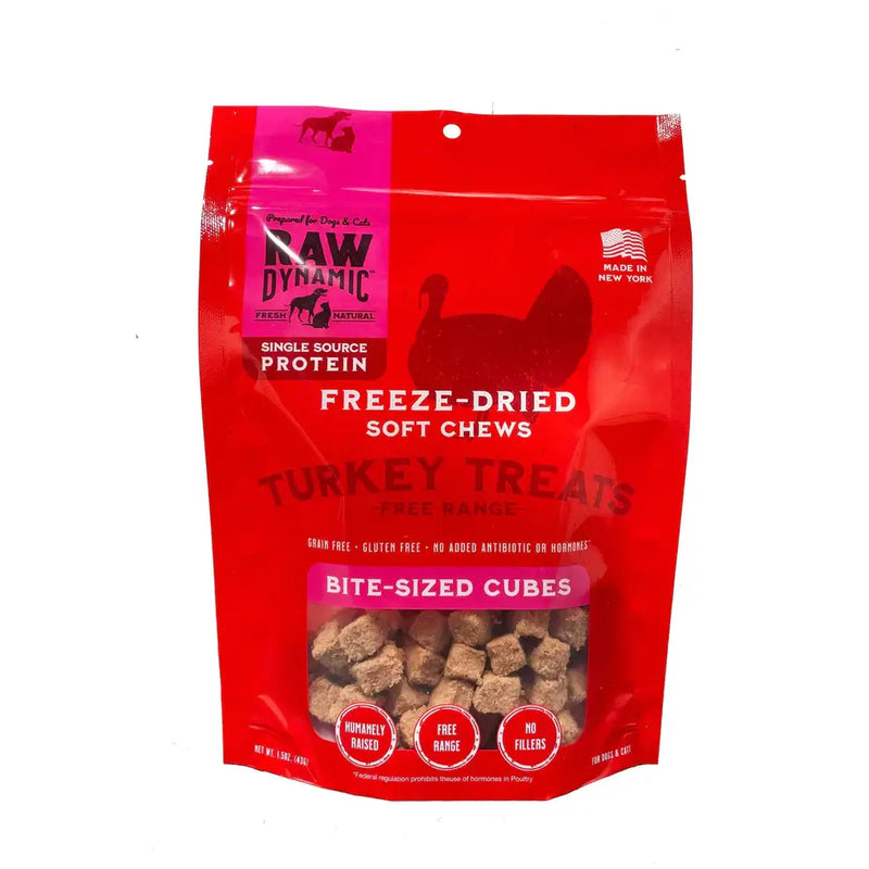Raw Dynamic Freeze Dried Treats, Turkey 1.5oz
