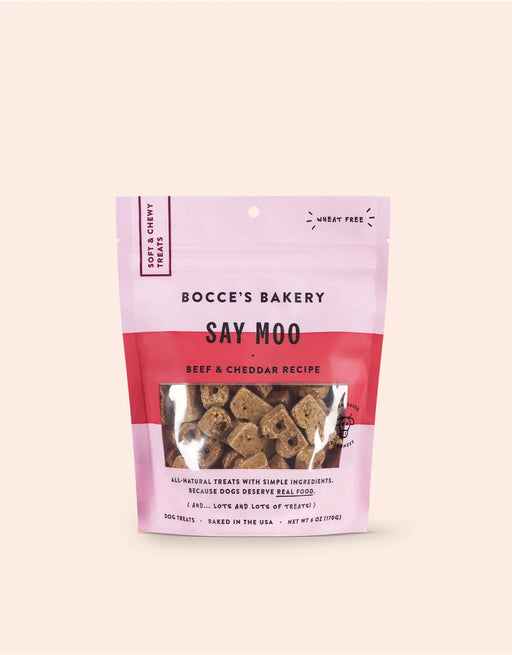 Say Moo Soft & Chewy Dog Treats, 6 oz