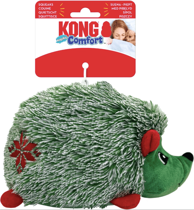 Kong Holiday Hedgehog Medium Dog Toy