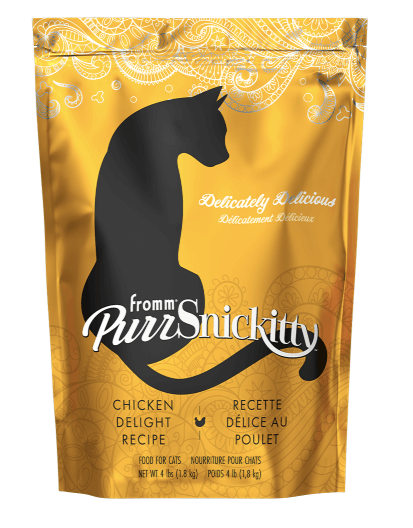 Fromm PurrSnickitty Dry Cat Food, Chicken Delight, 4lbs