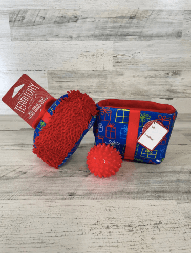 Tall Tails Holiday 3 in 1 Gift Dog Toy