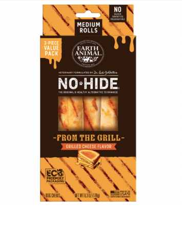 Earth Animal No-Hide - From the Grill - Grilled Cheese - Medium - Value Pack - 3 Pk