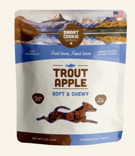 Smart Cookie Barkery Trout & Apple Soft & Chewy, 5oz