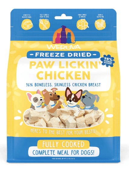 Weruva Freeze Dried Dog Food, Paw Lickin' Chicken