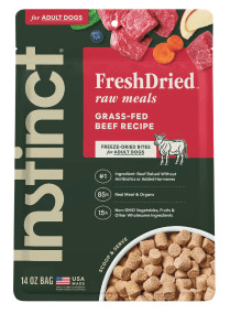 Instinct Raw Meals Freeze-Dried Beef 14oz