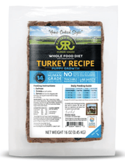 Raised Right Frozen Puppy Growth, Turkey 16 oz