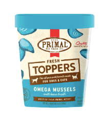 Primal Frozen Fresh Toppers Mussels