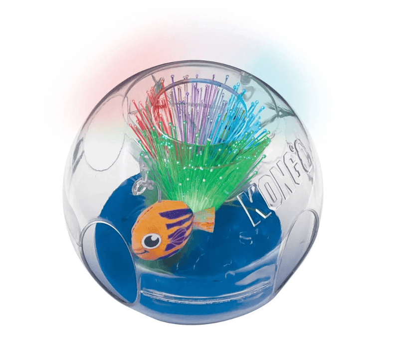 Kong Bat -A-Bout Glow Aquarium Cat Toy