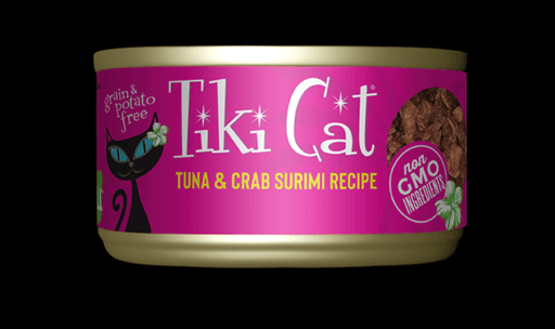 Tiki Cat - Grill Pate TUNA & CRAB - Cans, 2.8 oz.