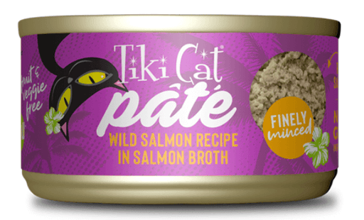 Tiki Cat - Luau Pate SALMON - Cans, 2.8 oz.