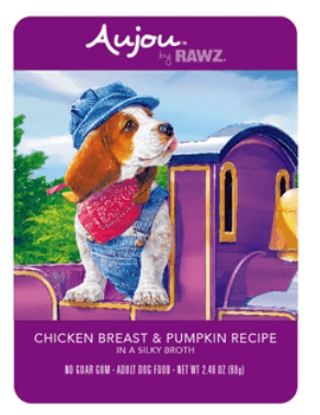 RAWZ Aujou Chicken Breast & Pumpkin Pouch 2.46 oz