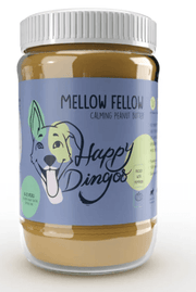 Happy Dingos Mellow Fellow - Calming Peanut Butter for Dogs
