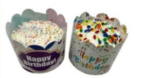 Preppy Puppy Celebration Cupcake for Dogs