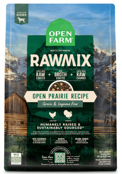 Open Farm Raw Mix Grain Free Open Prairie Dog Food
